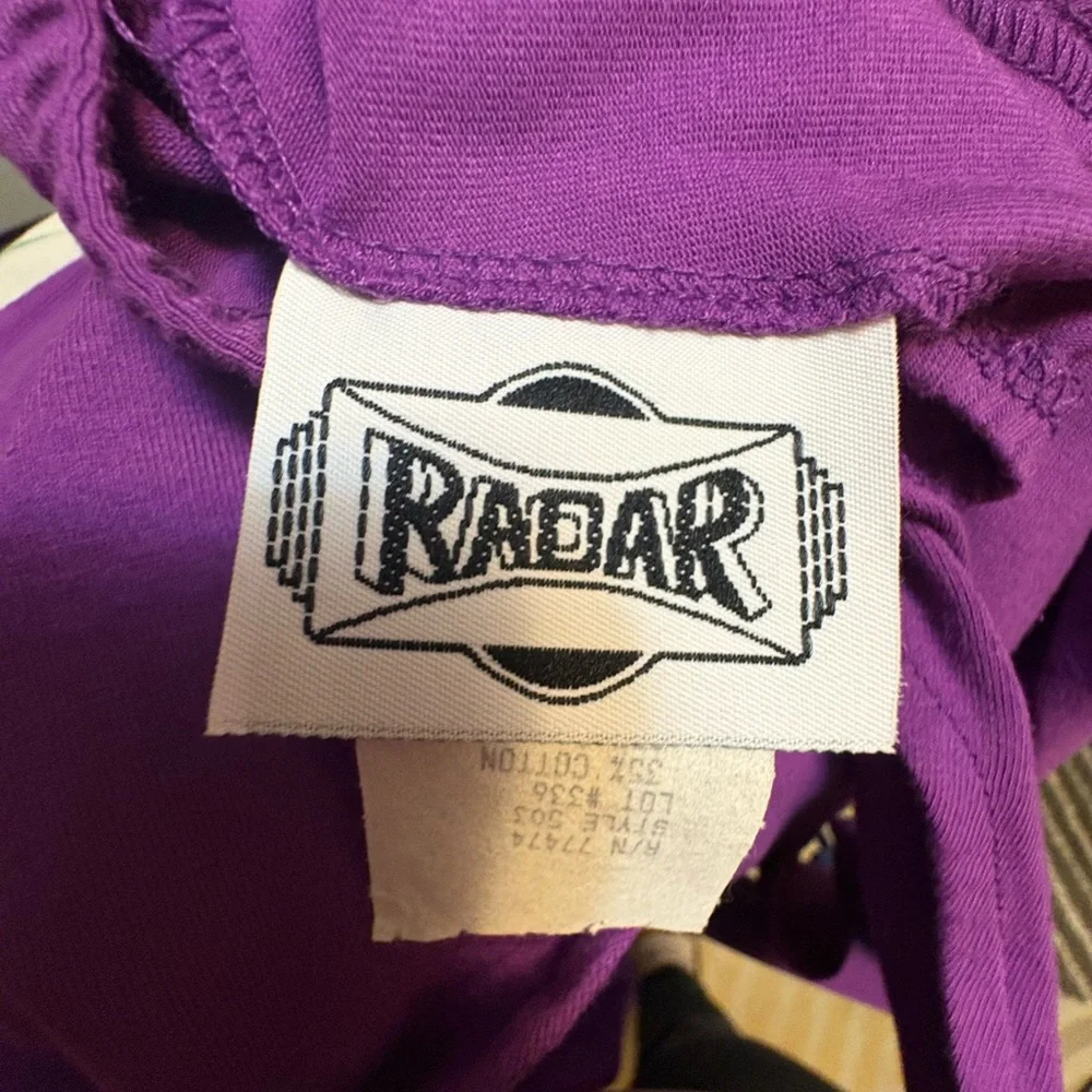 Vintage Purple Women's Jumpsuit - Picture 4 of 5